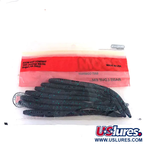 Zoom Super Salt Plus Softbait, June Bug, 13 cm, Zoutgehalte, #9619