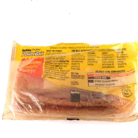 Berkley Nightcrawler Softbaits, Chartreuse, 15,2cm, Geurstof, #9620