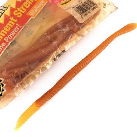 Berkley Nightcrawler Softbaits, Chartreuse, 15,2cm, Geurstof, #9620