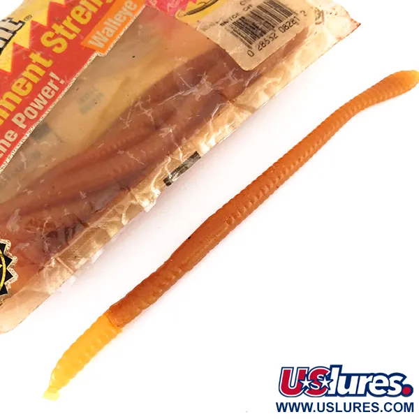 Berkley Nightcrawler Softbaits, Chartreuse, 15,2cm, Geurstof, #9620