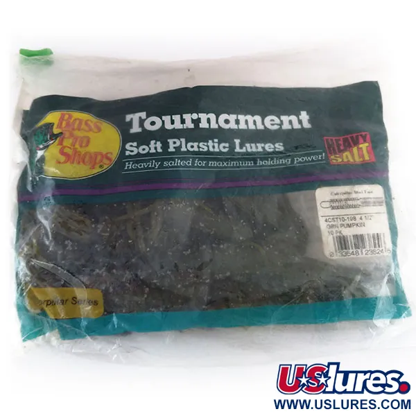 Bass Pro Shops Caterpillar Stud Tube softbait 8st