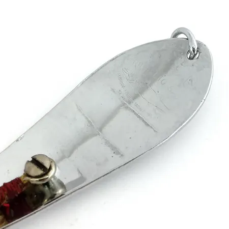 Luhr Jensen Reflecto #5 Lepel, Nikkel / Geel, 21g, Enkele Haak, #9626