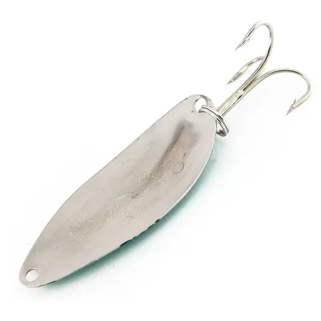 Seneca Little Cleo Lepel, Nikkel / Groen, 5g, Hula Girl Gravure, #9631