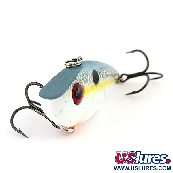 Strike King Red Eye Shad Lipless, Blauw/Geel, 14g, Red Eyes, #9639