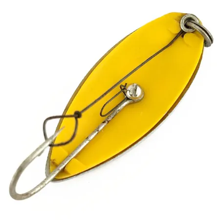 South Bend Sun Spot Lepel, Nikkel / Geel, 14g, geperforeerd, #9652