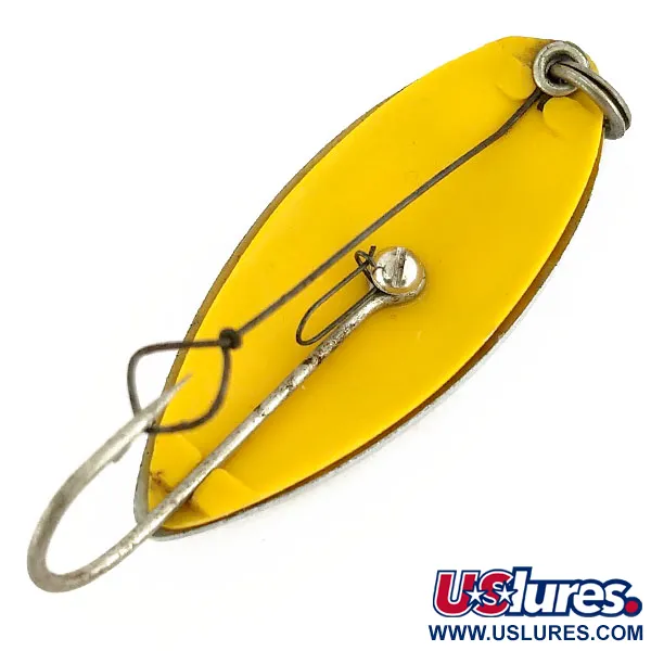 South Bend Sun Spot Lepel, Nikkel / Geel, 14g, geperforeerd, #9652