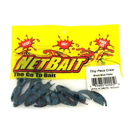NetBait Tiny Paca Craw softbait 4 stuks