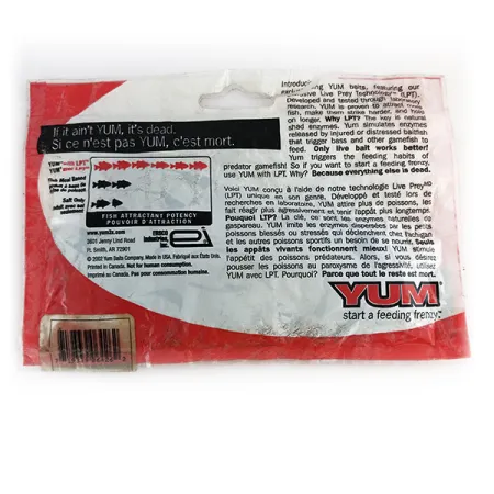 YUM Chunk softbait, Crawdad, 9cm, LPT-zout, #9656