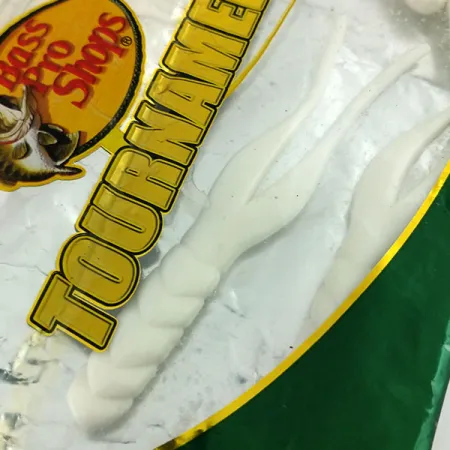 Bass Pro Shops Tournament Series Flicker Softbait, Wit, 10cm, #9659