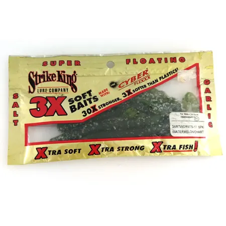 Strike King Ribbon Tail Worm softbait 5st