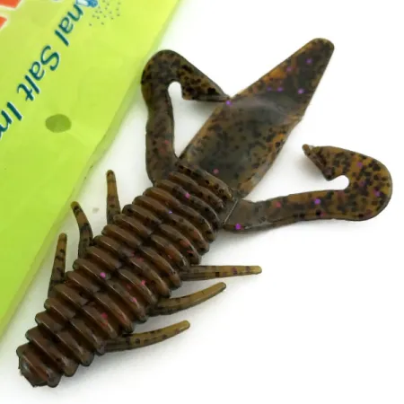 Gene Larew Biffle Bug Softbait, Dark Watermelon, 10cm, Creature, #9666