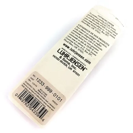 Luhr Jensen Little Jewel Lepel, Gehamerd Nikkel, 14g, #9673