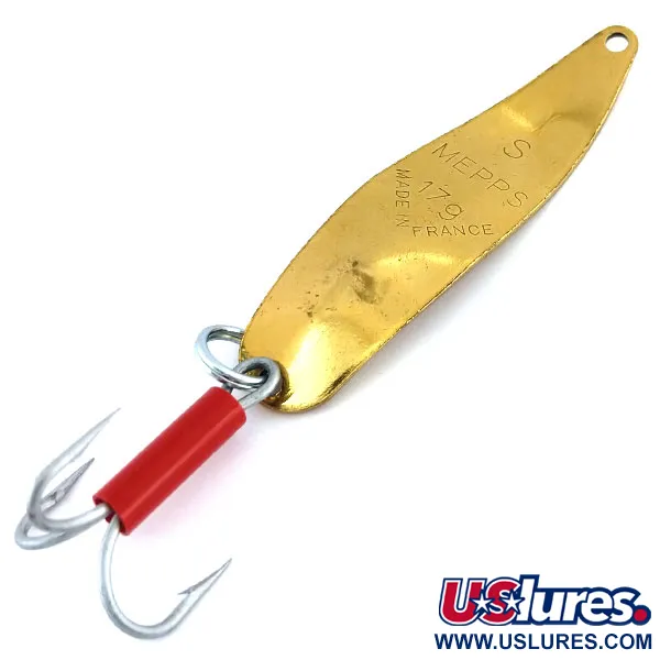 Mepps Syclops 2 Lepel, Goud / Rood, 17g, S-vorm, #9678