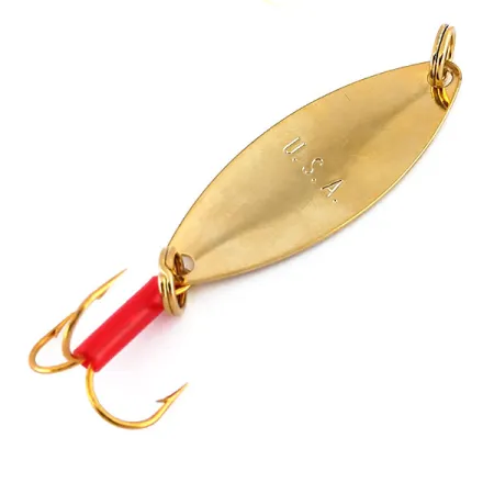 Mepps Spoon 1 Lepel, Goud/Rood, 7g, Rode attractor-tube, #9681