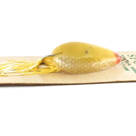 Hydro Lures Weedless Hydro Spoon Lepel, Geel, 14g, Skirt, #9682