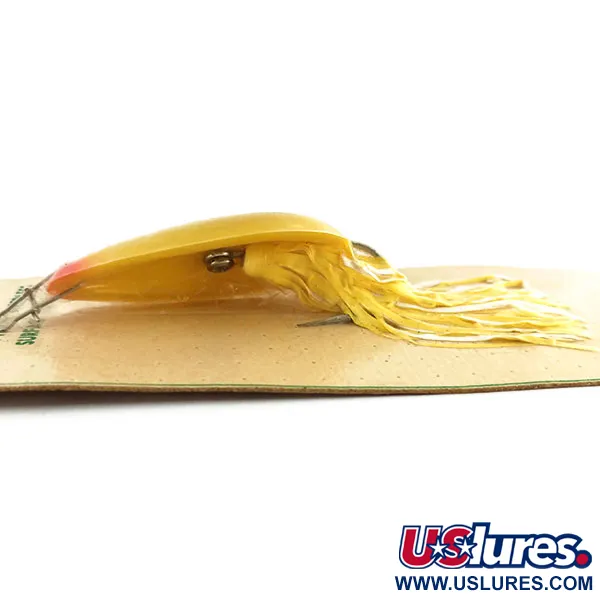 Hydro Lures Weedless Hydro Spoon Lepel, Geel, 14g, Skirt, #9682