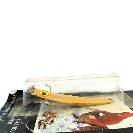 G.W's ice fishing Lures Lepel, Goud, 21g, Verticaal Jiggen, #9701