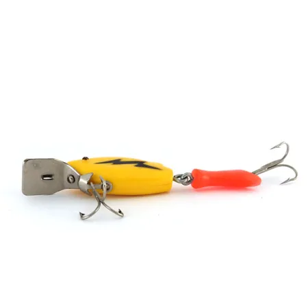 Atlantic Lures Flashtail Kunstaas, Geel, 9g, Zinkend, #9709