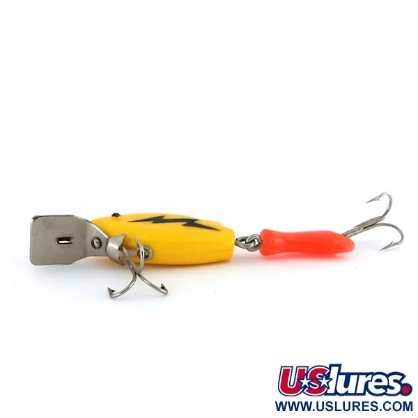 Atlantic Lures Flashtail Kunstaas, Geel, 9g, Zinkend, #9709