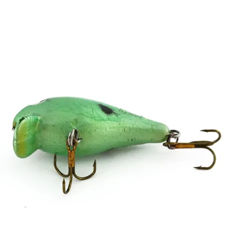 Mann's Baby 1-Minus Crankbait, Groen/Zwart, 7g, Drijvend, #9711