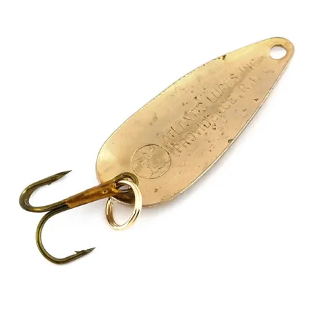 Atlantic Lures Sparkling Gem-Spoon Lepel, Messing, 5,5g, gehamerd, #9715