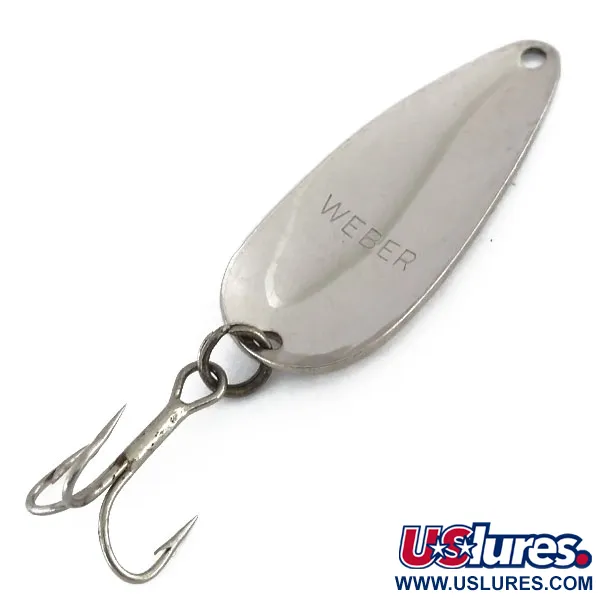 Weber Lepel, Gehamerd nikkel, 7g, Kunstaas Vintage, #9717