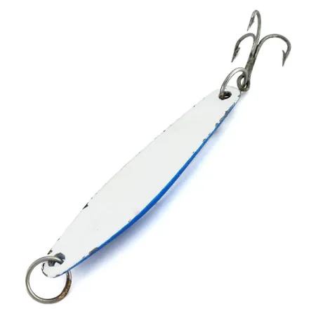 Luhr Jensen Yo-ho-ho Lura 1 Jig, Blauw / Wit, 44g, Vintage Jig, #9728