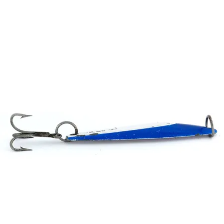 Luhr Jensen Yo-ho-ho Lura 1 Jig, Blauw / Wit, 44g, Vintage Jig, #9728