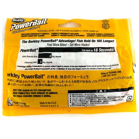 Berkley Powerbait Power Worm softbait, Cherryseed, 25cm, #9735