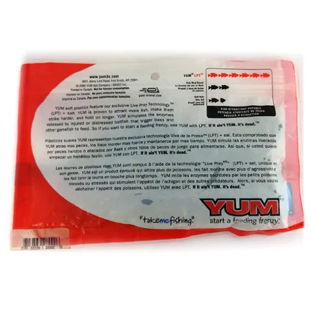 YUM Ribbontail softbait, Watermelon seed, 19cm, gezouten, #9737