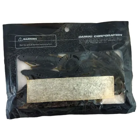 Damiki Monster Miki softbait, Green Pumpkinseed, 15cm, #9738