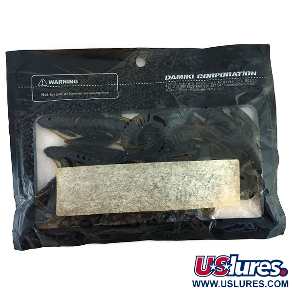 Damiki Monster Miki softbait, Green Pumpkinseed, 15cm, #9738