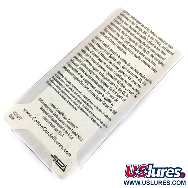 Cotton Cordell Super Spot Lipless Plug, Oranje, 7g, Ratel, #9744