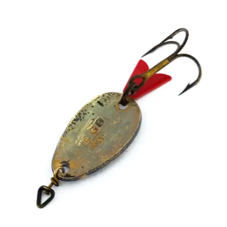 EGB Swiss made Lepel, Messing, 3g, Handgehamerd, #9753