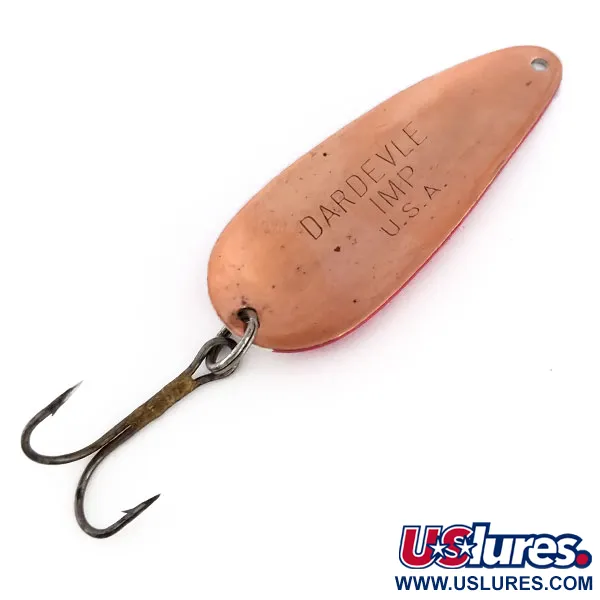 Eppinger Dardevle Imp Lepel, Zwart / Wit / Koper, 11g, #9799