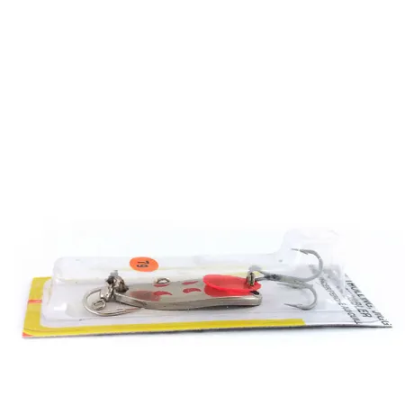 Luhr Jensen Krocodile Lepel, Nikkel/Fire Wing, 7g, vernikkeld, #1003-016-0200