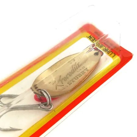 Luhr Jensen Lil' Kroc Lepel, Gehamerd nikkel, 14g, Stubby, #9806