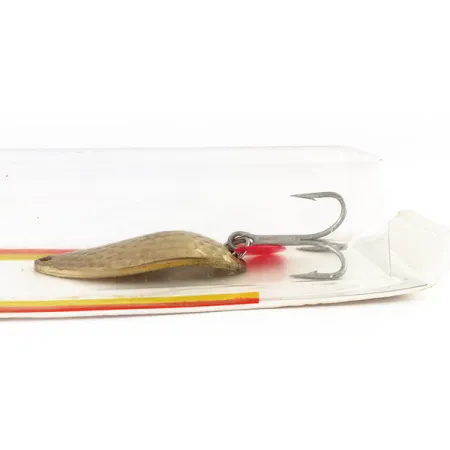 Luhr Jensen Lil' Kroc Lepel, Gehamerd nikkel, 14g, Stubby, #9806