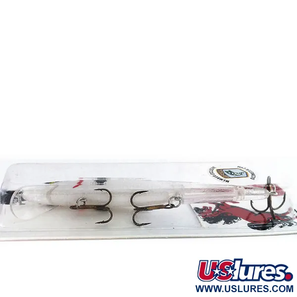 Smithwick Suspending Rattlin’ Rogue Jerkbait, Transparant/Wit, #9808