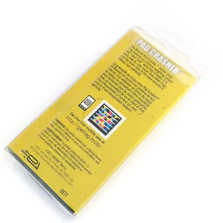 Booyah Pad Crasher Kikker, Groen/Geel, 14g, Weedless Dubbele Haak, #9810