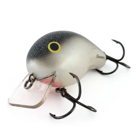 BOMBER Balsa Model B BB5SL Crankbait, Grijs, 14g, Balsahout, #9812
