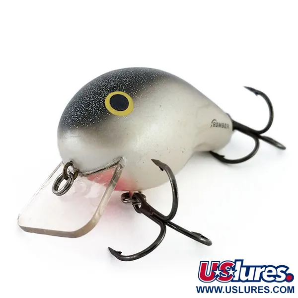 BOMBER Balsa Model B BB5SL Crankbait, Grijs, 14g, Balsahout, #9812