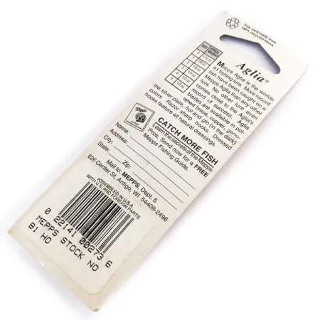 Mepps Aglia 1 Fluo UV Spinner, Fluo, 3.5g, UV-Finish, #9817