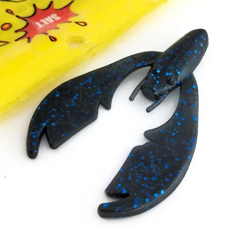 NetBait Paca Chunk Sr Softbait, Black Blue Flake, 7,5cm, Aroma, #9821
