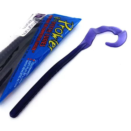 Prowler Magnum Worm Softbait, Paars, 20cm, Ribbon Tail, #9824