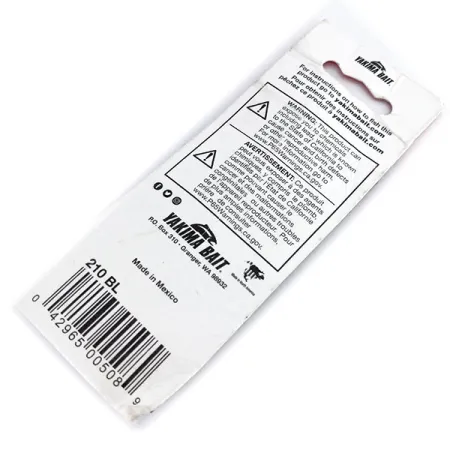 Worden’s Original Rooster Tail Spinner, Nikkel/Zwart, 4.7g, #9836