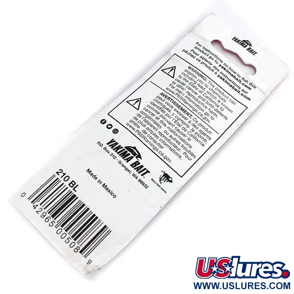 Worden’s Original Rooster Tail Spinner, Nikkel/Zwart, 4.7g, #9836