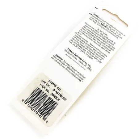 Thomas EEL Lepel, Chartreuse, 4g, Neon-afwerking, #9837