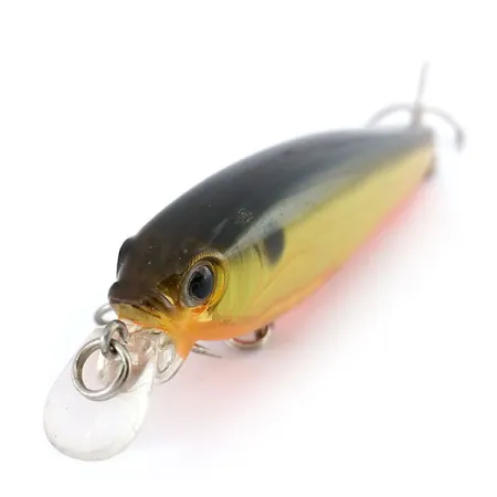 Yo-zuri 3D Minnow Suspender, Goud-Oranje, 7g, Prisma-afwerking, #9842