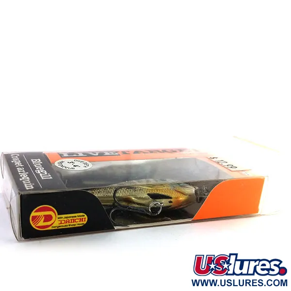 Live Target Koppers BlueGill Plug, Crapiet Arlequin, 7g, #9844